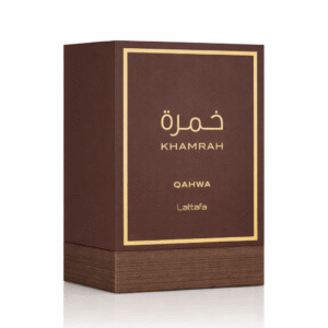 Elegant Khamrah Qahwa perfume box