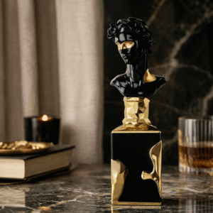 Elegant black and gold perfume bottle (1)