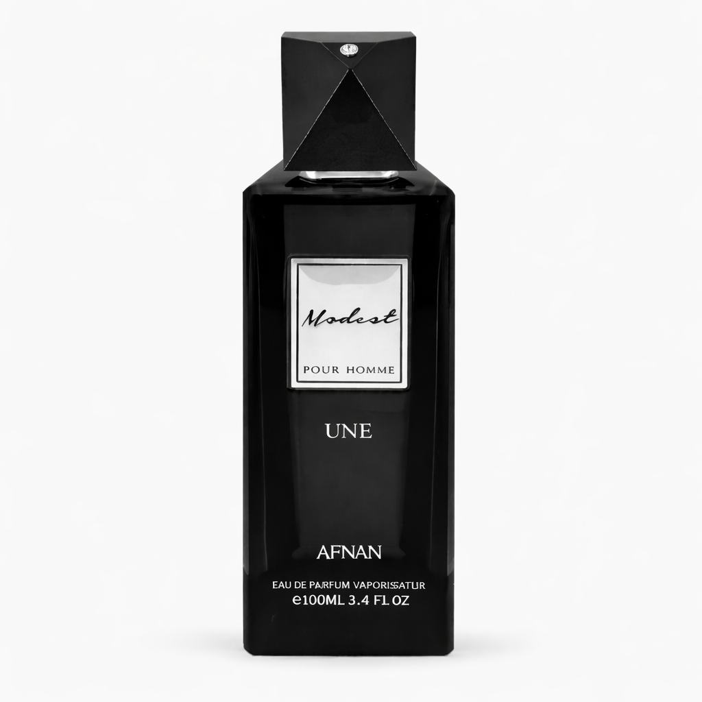 Afnan Modest Pour Homme Une Eau de Parfum 100ml – Long Lasting Premium Men’s Fragrance