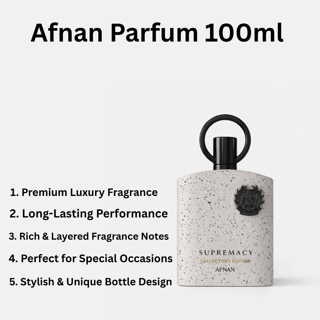 Second image of Afnan Supremacy Collector’s Edition Eau de Parfum for Men – 100ml Long Lasting Luxury Fragrance