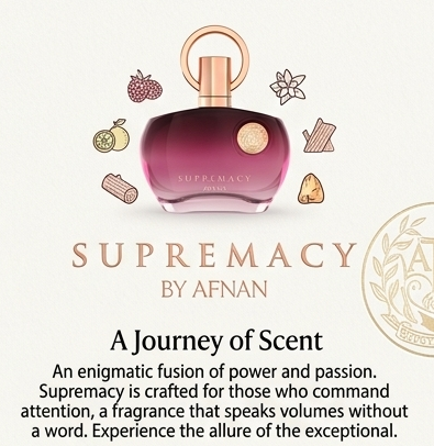 Second image of Afnan Supremacy Purple EDP 100ml | Long-Lasting Purple Iris & Amber Perfume | Unisex Luxury Scent Inspired by Royalty