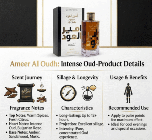 Ameer Al Oudh Intense Oud Eau De
