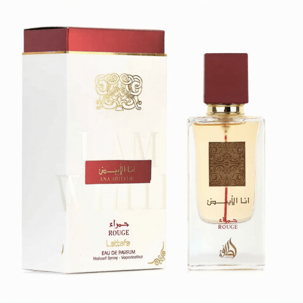 Ana Abiyedh Rouge (I Am White) Perfume 60ml Eau De Parfum by Lattafa – Long Lasting Luxury Fragrance