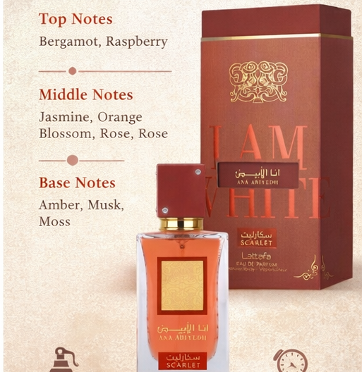 Second image of Ana Abiyedh Scarlet (I am White) 60ml EDP