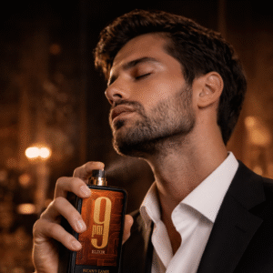 Elegant evening fragrance ritual