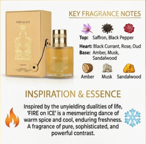 Lattafa Fire on Ice Eau de Parfum