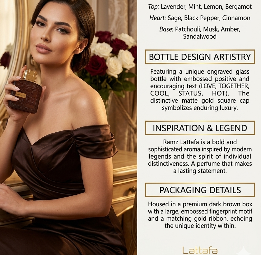 Second image of Ramz Gold Perfume 100ml Eau De Parfum