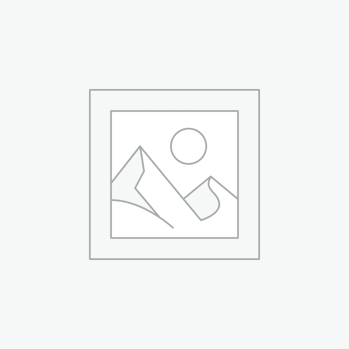 Ice Blue Enchanted Tiered Gown with 3D Florals and Scalloped Tulle